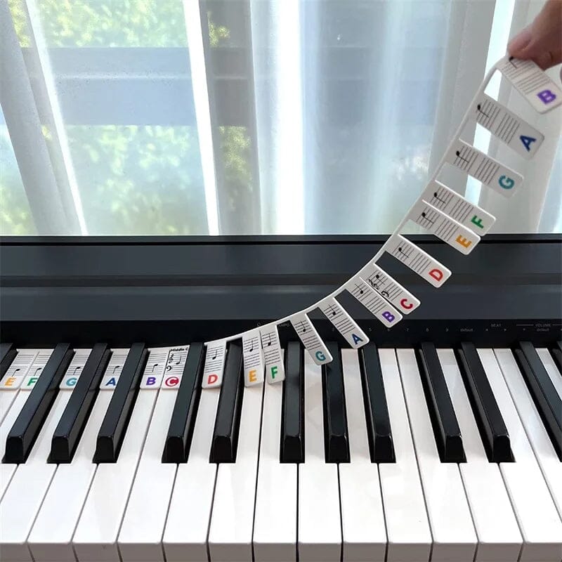 Essantials | Removable Piano Keyboard Note Labels