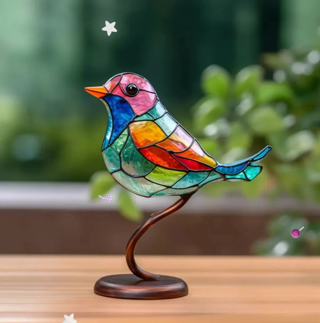 Window Bird Decoration
