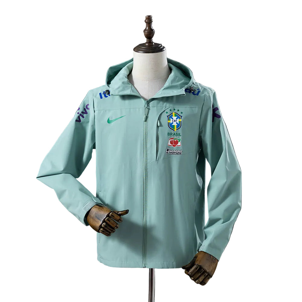 Brazil Green windbreaker Jacket