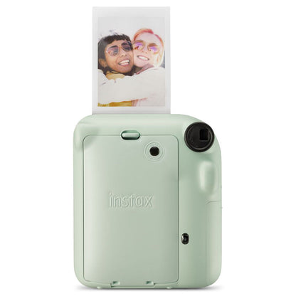 Fujifilm Instax Mini 12 Instant Camera with Case, Album, Film & Stickers - Mint Green