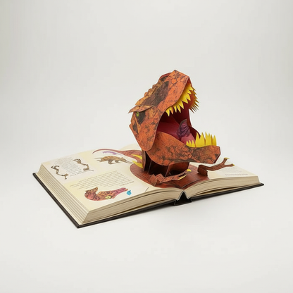 Essantials | 3D Pop-up Book Dinosaurs