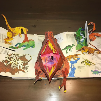 Essantials | 3D Pop-up Book Dinosaurs
