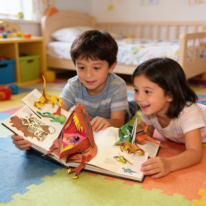 Essantials | 3D Pop-up Book Dinosaurs