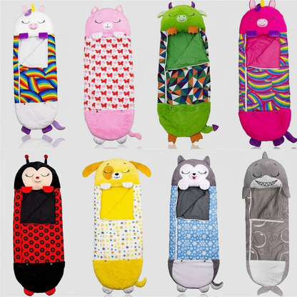 Foldable Kids' Sleeping Bag in Animal Shape – Snoozi