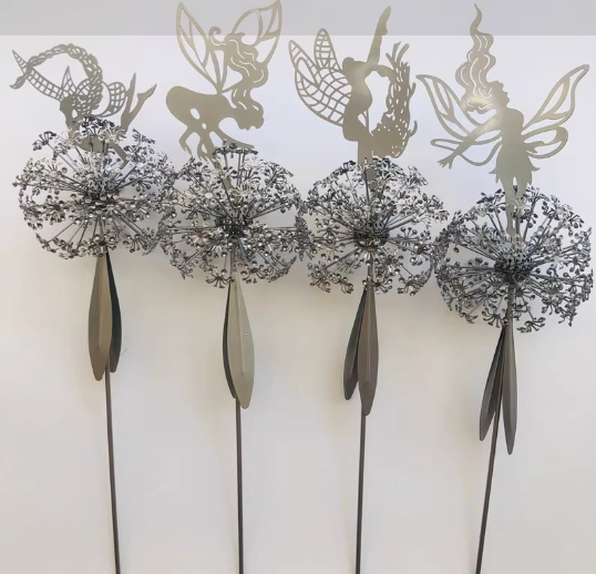 Essantials | Dancing Fairy Statue Steel - FairyDancer™