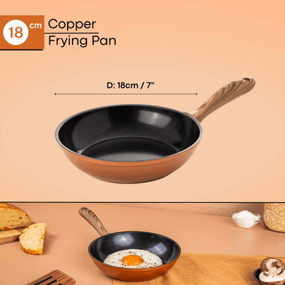 18cm Non-Stick Frying Pan, Nuovva