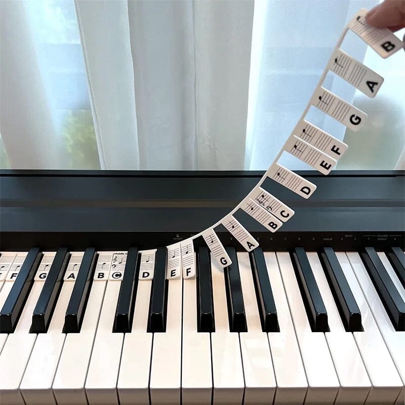 Essantials | Removable Piano Keyboard Note Labels