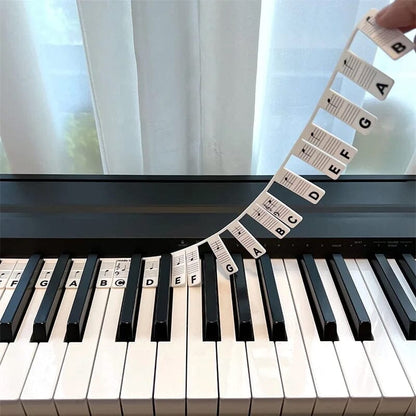 Essantials | Removable Piano Keyboard Note Labels