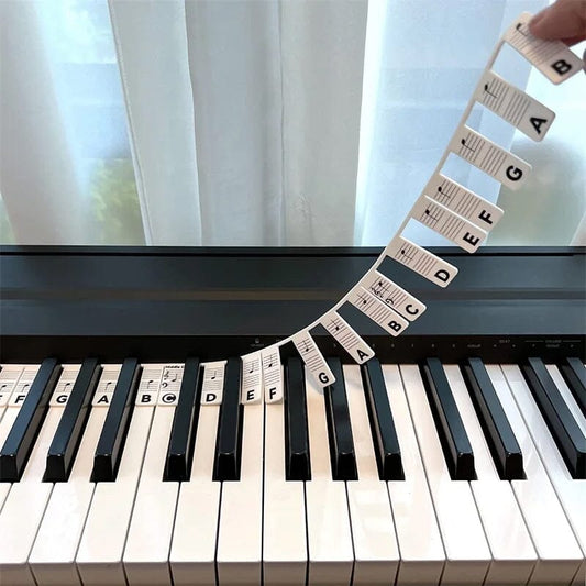 Essantials | Removable Piano Keyboard Note Labels