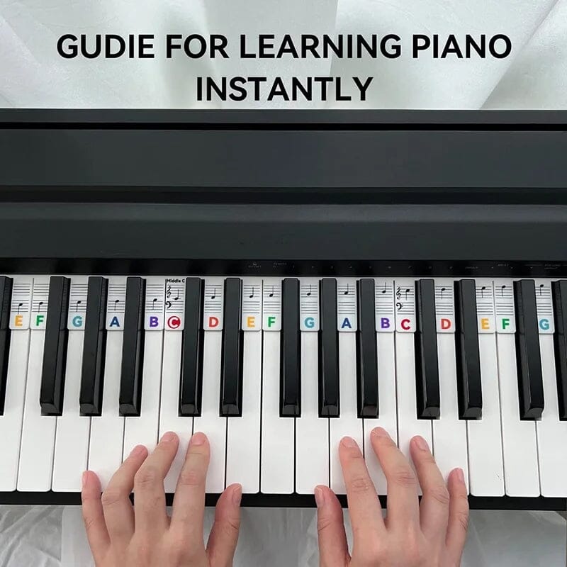 Essantials | Removable Piano Keyboard Note Labels