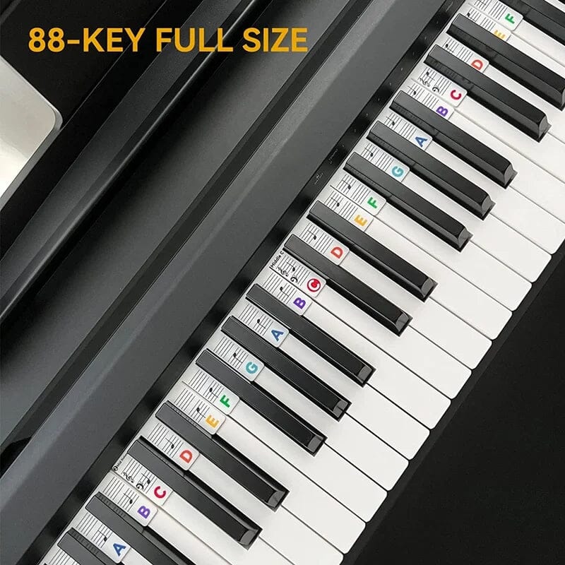Essantials | Removable Piano Keyboard Note Labels