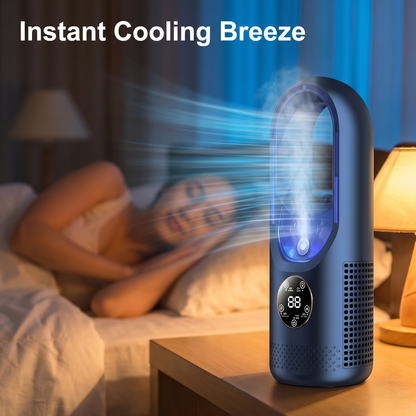 Essantials | 2025 Blade-Free Silent Portable Air Conditioner for Home and Office