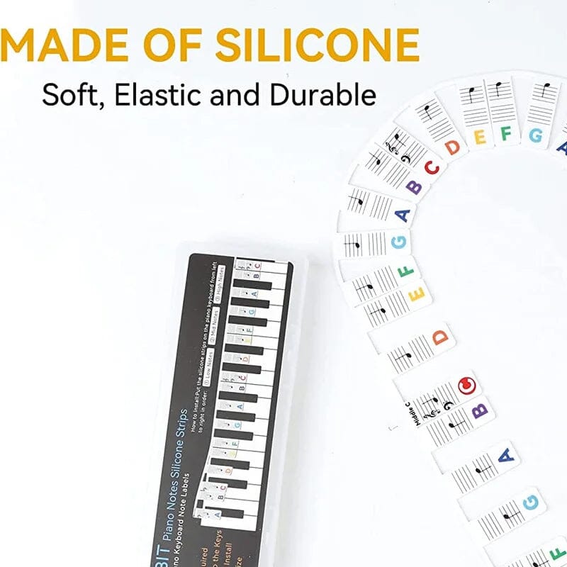 Essantials | Removable Piano Keyboard Note Labels