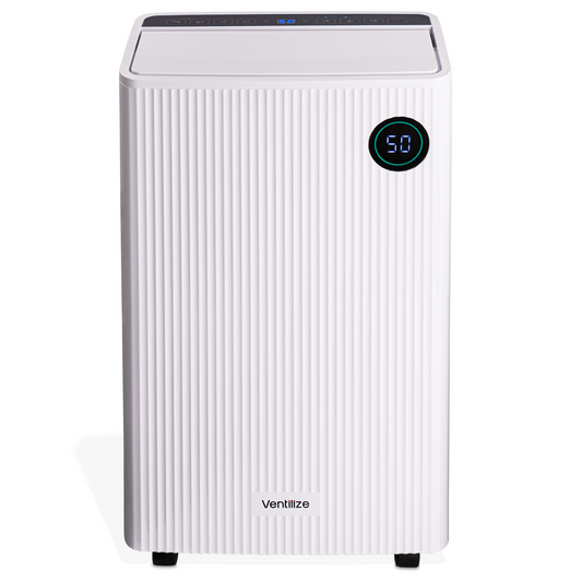 2-in-1 Dehumidifier with Active Carbon Filter & Smart Touch Control - 20L, by Ventilize