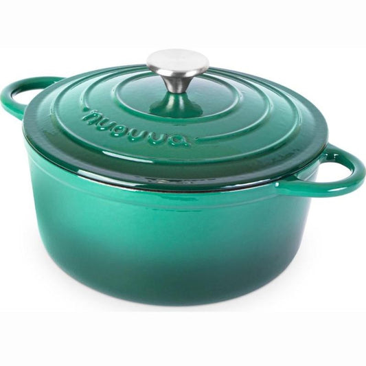 Enamelled Cast Iron Dutch Oven Casserole Pot, Nuovva