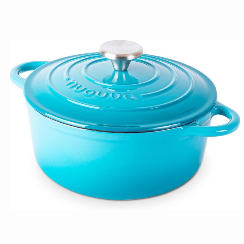Enamelled Cast Iron Dutch Oven Casserole Pot, Nuovva