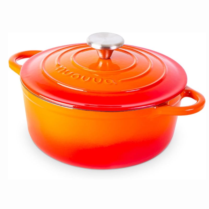 Enamelled Cast Iron Dutch Oven Casserole Pot, Nuovva