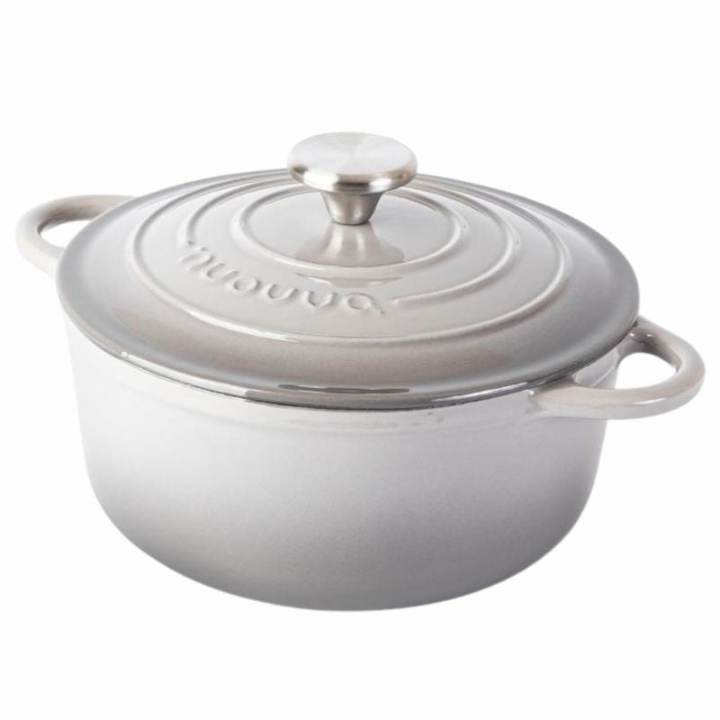 Enamelled Cast Iron Dutch Oven Casserole Pot, Nuovva