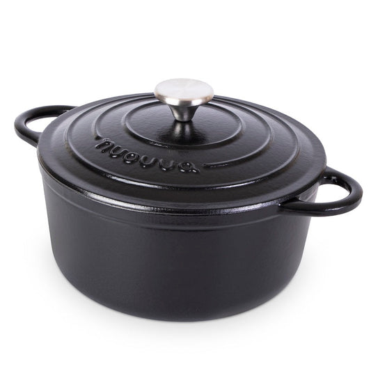Enamelled Cast Iron Dutch Oven Casserole Pot, Nuovva