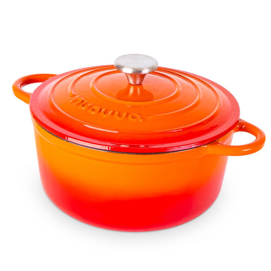 Enamelled Cast Iron Dutch Oven Casserole Pot, Nuovva