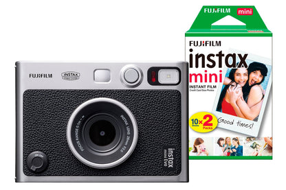 Fujifilm Instax Mini Evo Hybrid Instant Camera - Black