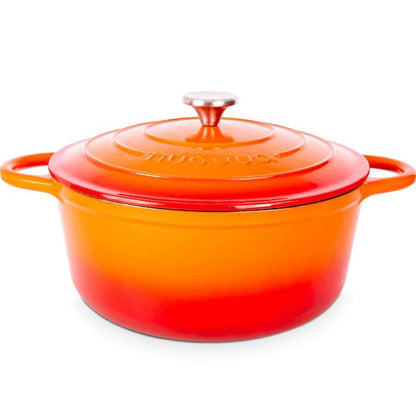 Enamelled Cast Iron Dutch Oven Casserole Pot, Nuovva