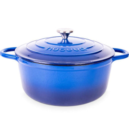 Enamelled Cast Iron Dutch Oven Casserole Pot, Nuovva