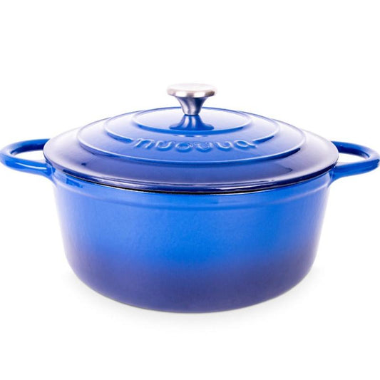 Enamelled Cast Iron Dutch Oven Casserole Pot, Nuovva