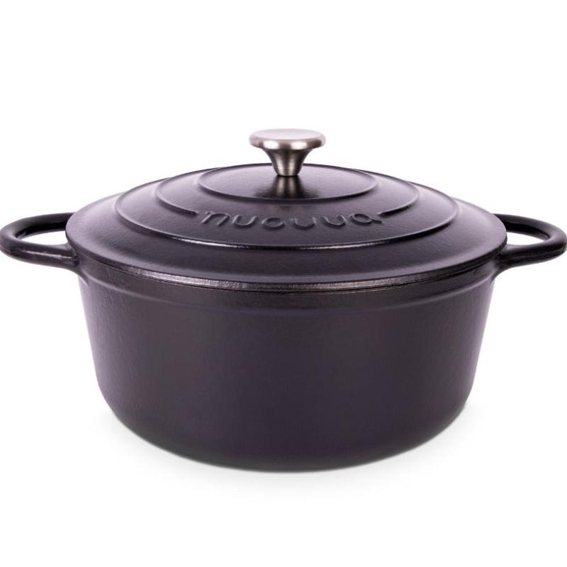 Enamelled Cast Iron Dutch Oven Casserole Pot, Nuovva