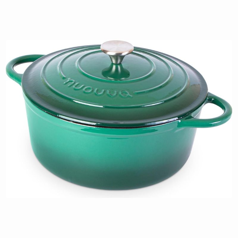 Enamelled Cast Iron Dutch Oven Casserole Pot, Nuovva