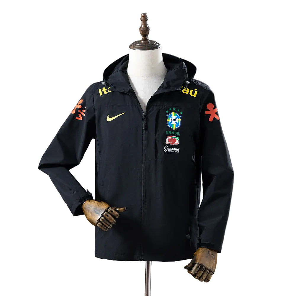 Brazil Black windbreaker Jacket