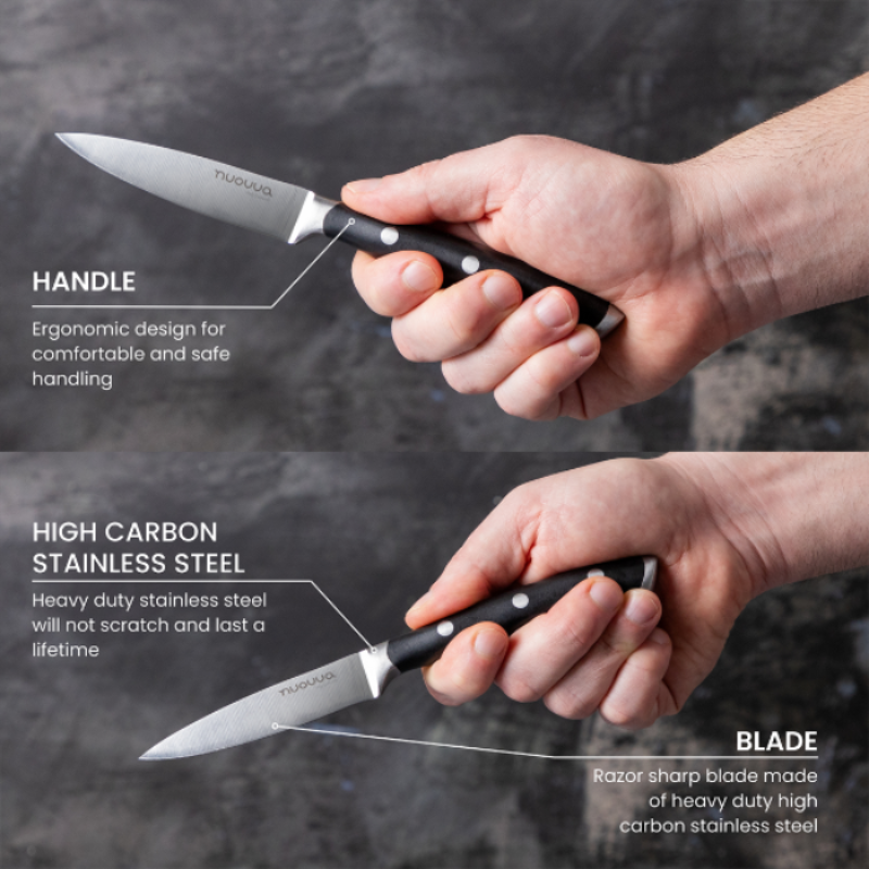Professional High Carbon Steel Kitchen Knife (Multiple Variants), Nuovva