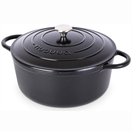 Enamelled Cast Iron Dutch Oven Casserole Pot, Nuovva