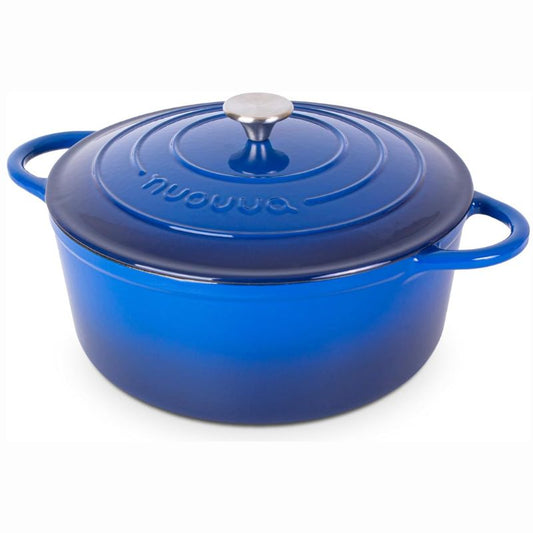 Enamelled Cast Iron Dutch Oven Casserole Pot, Nuovva
