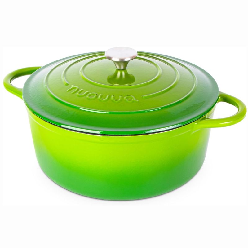 Enamelled Cast Iron Dutch Oven Casserole Pot, Nuovva