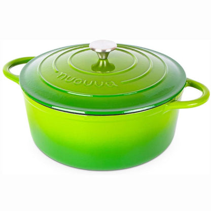 Enamelled Cast Iron Dutch Oven Casserole Pot, Nuovva