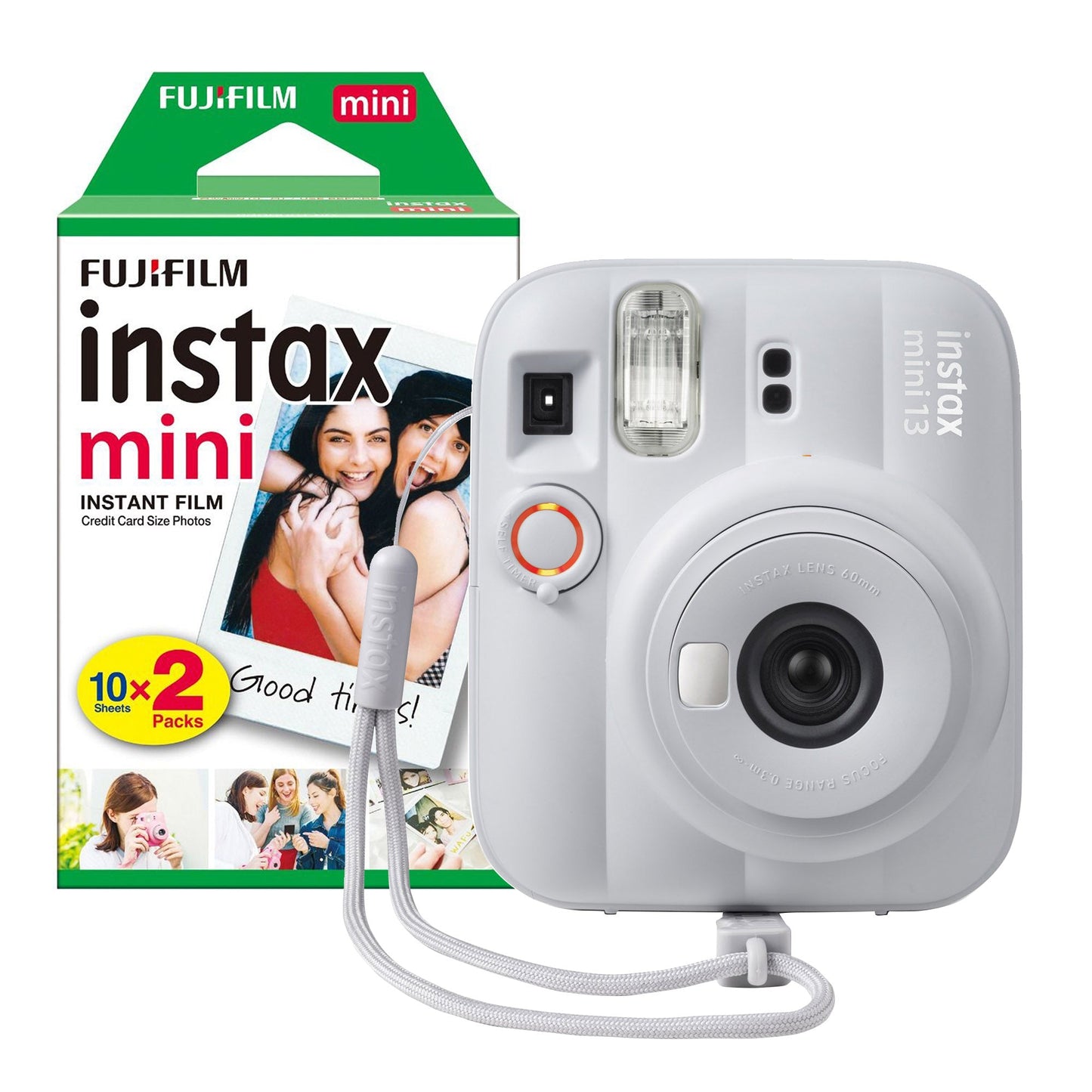 Fujifilm Instax Mini 13 Instant Camera - Clay White