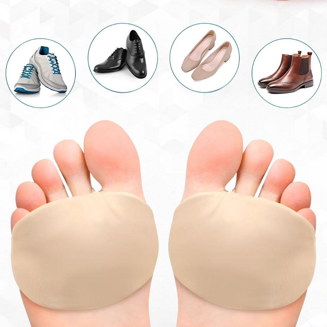 ComfortStep Morton’s Neuroma and Metatarsalgia Relief Pads | Gel Cushion and Metatarsal Support | Foot Pain Relief for Everyday Comfort Bowlift