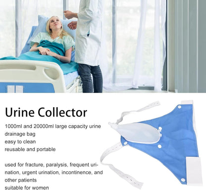 Essantials | Medical grade portable reusable urine drainage bag