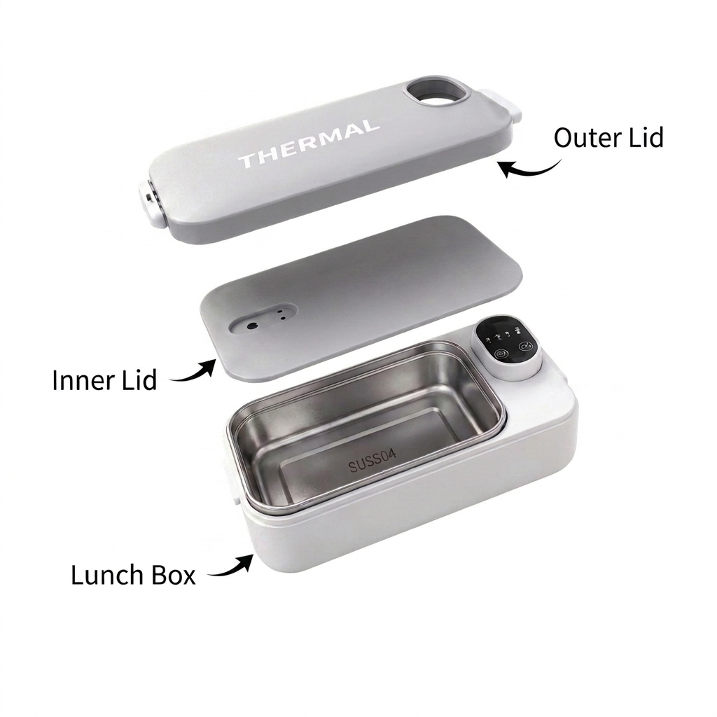 The Self-Heating Lunch Box - ThermalBox