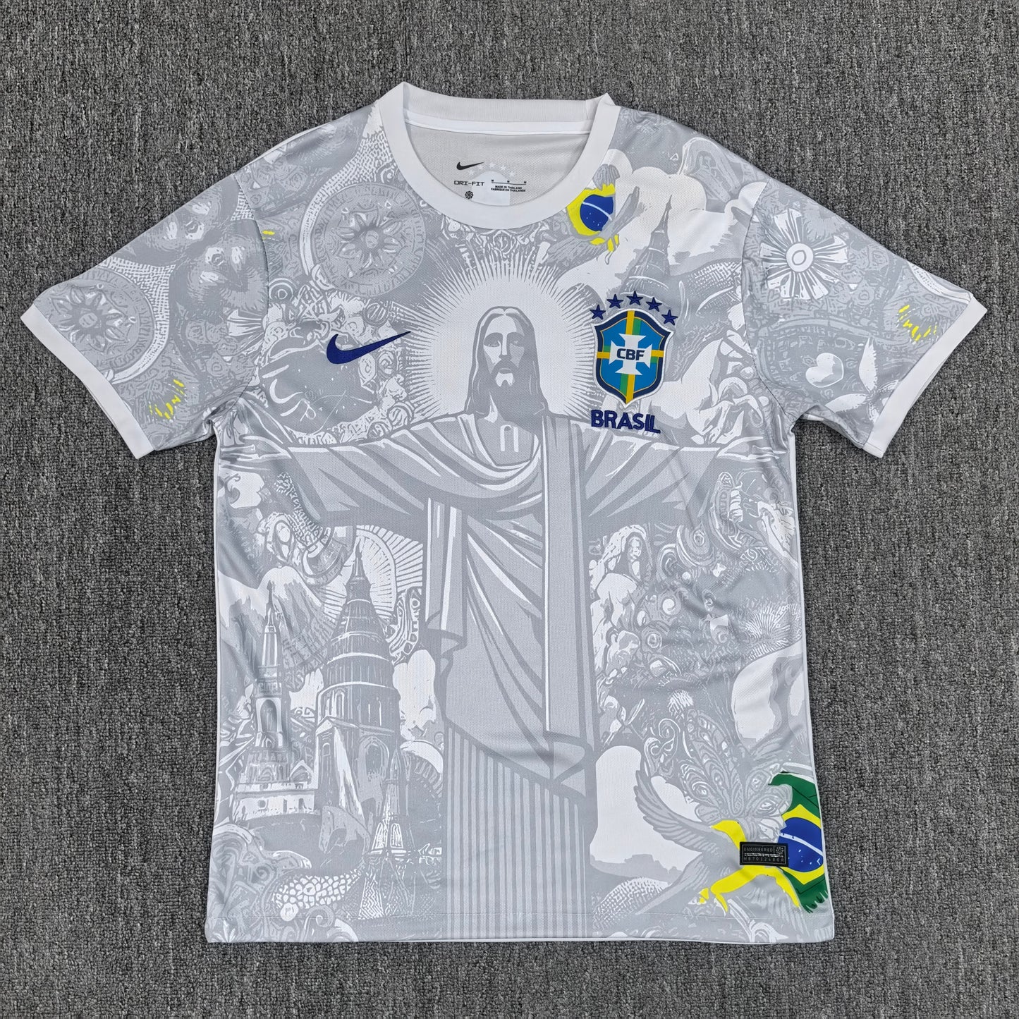 Brazil Jesus jersey 2026, Brazil white special edition jersey