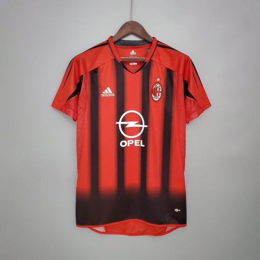AC Milans retro-hjemmebanetrøje 2004-2005