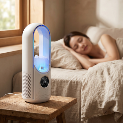 Essantials | 2025 Blade-Free Silent Portable Air Conditioner for Home and Office