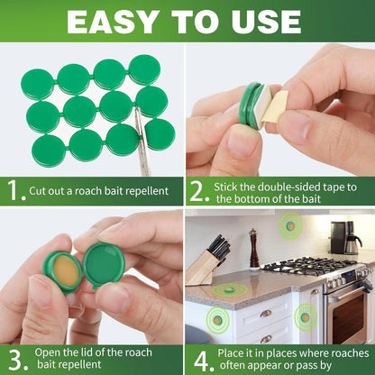 Essantials | Child- & Pet-Safe Roach Bait Discs