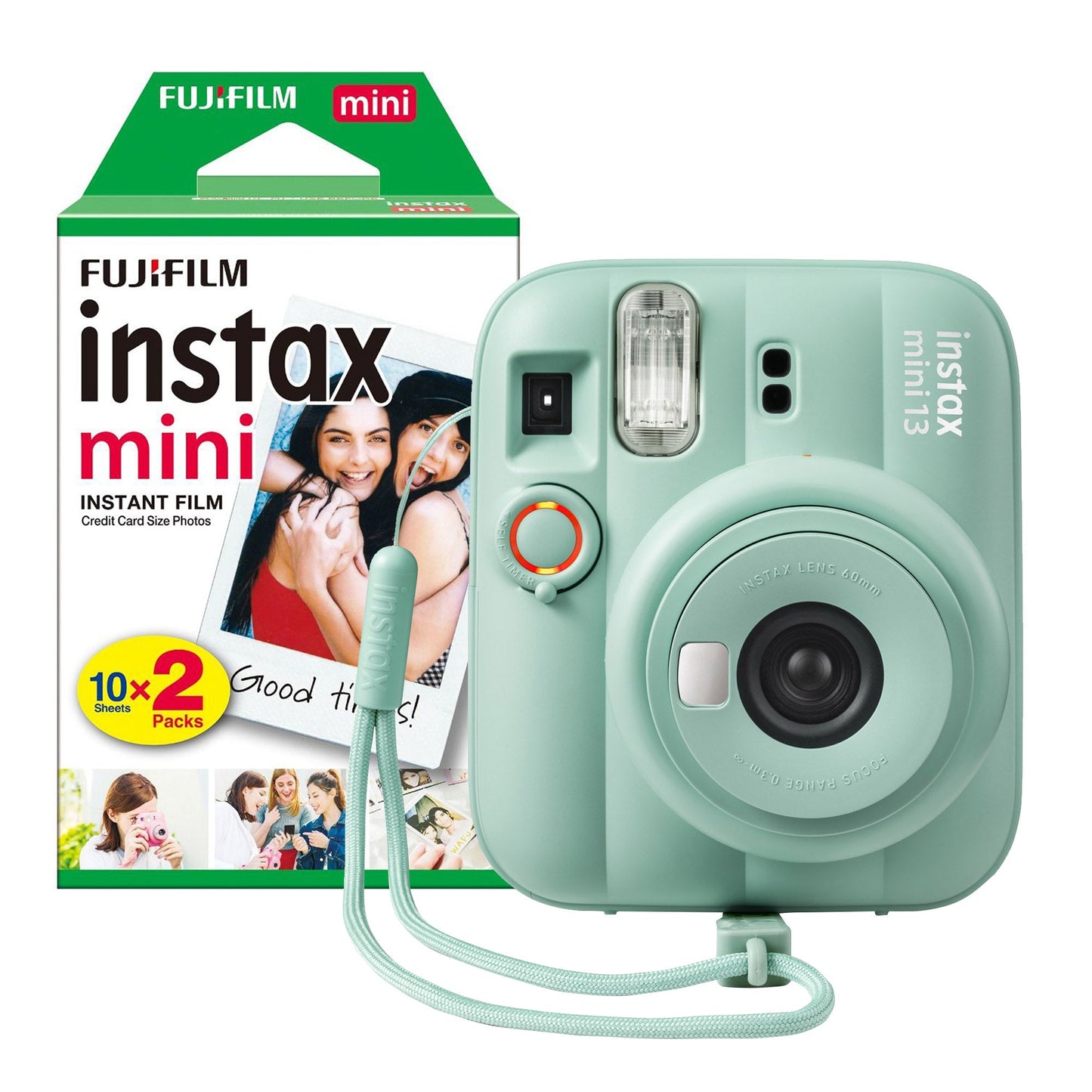 Fujifilm Instax Mini 13 Instant Camera - Lagoon Green