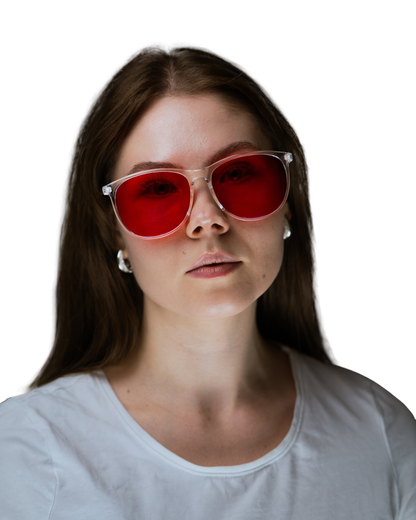 Nordic XL Transparent Frame Blue Light Glasses
