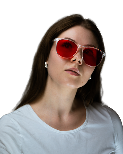 Nordic XL Transparent Frame Blue Light Glasses
