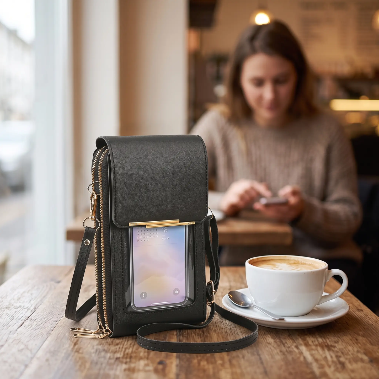 Essantials Anti-Theft Phone Wallet Bowlift