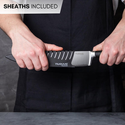 Professional High Carbon Steel Kitchen Knives (Single Knives & Sets), Nuovva