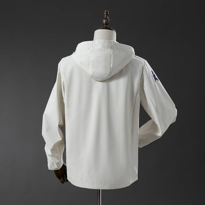 Brazil white  windbreaker Jacket